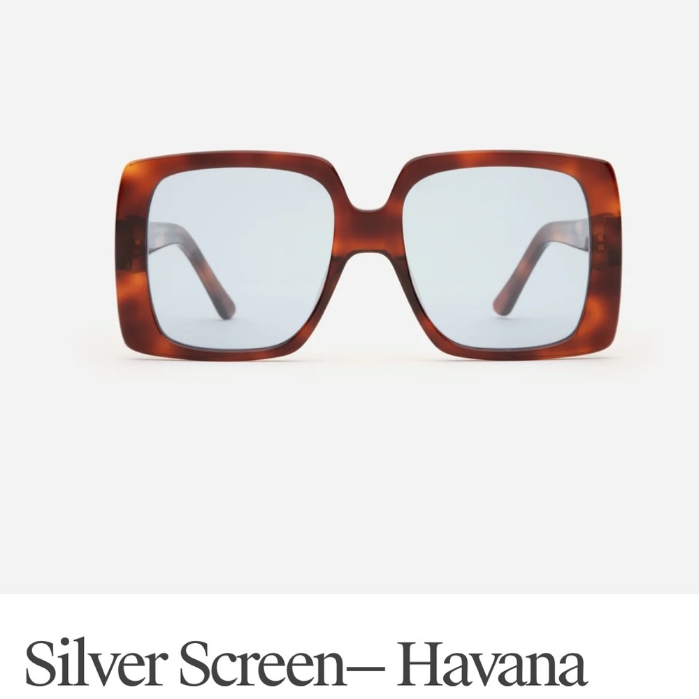 Velvet canyon sunglasses Havana silver screen